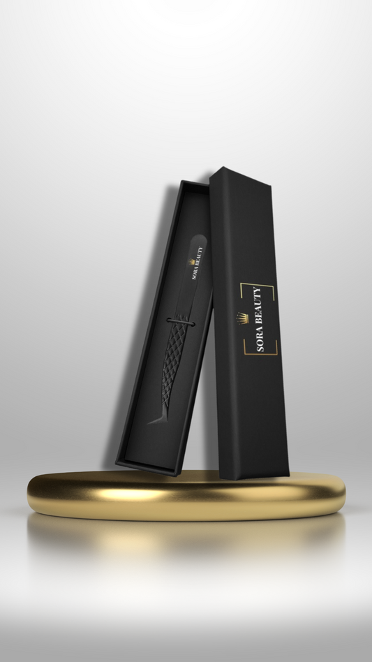 Volumen Pinzette Black Fiber tip